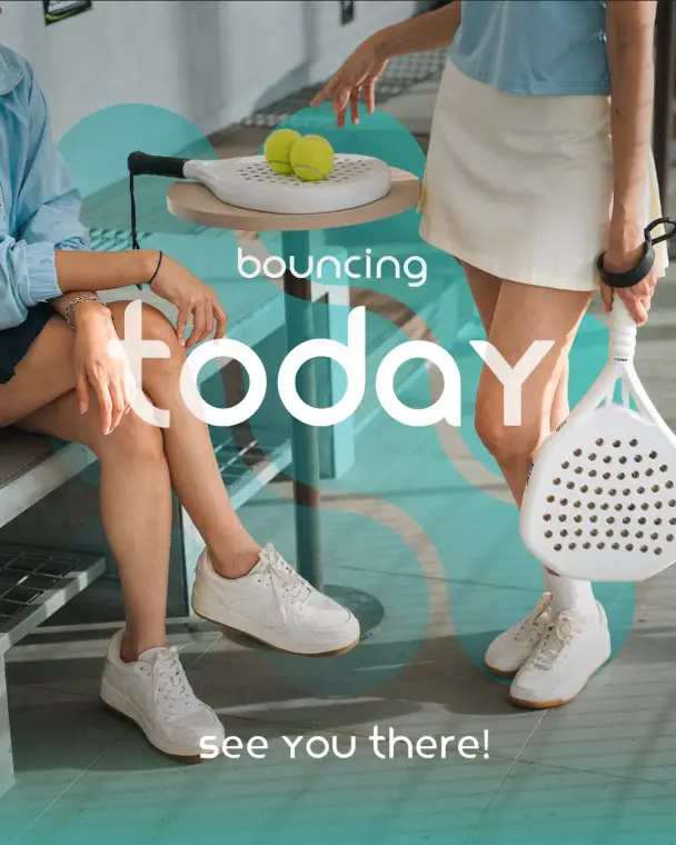 Bouncing today — soft launch poster